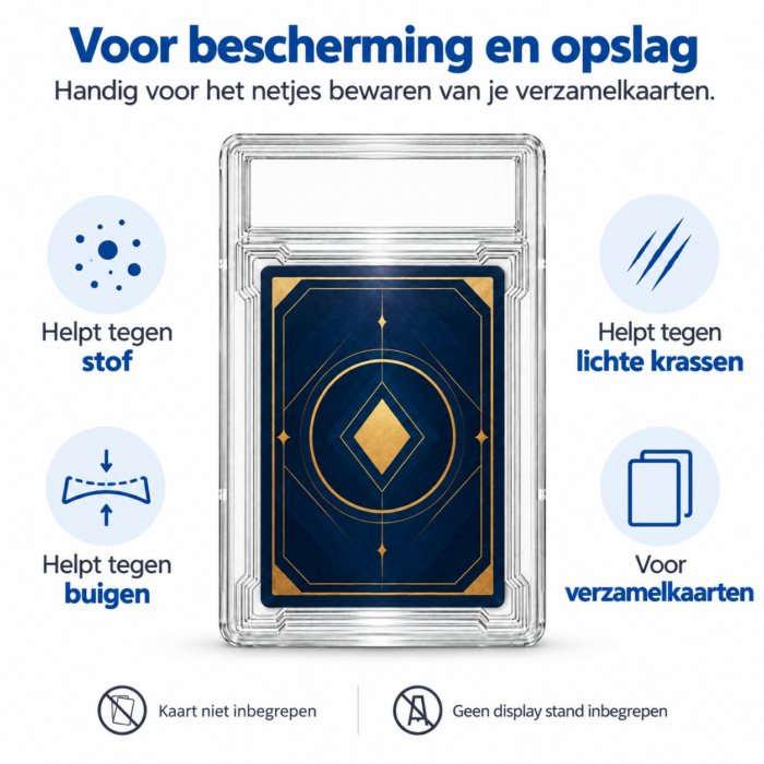 NorthSea SlabGuard 35PT – Trading Card Slab Protector – Transparante Kaarthouder - Afbeelding 4