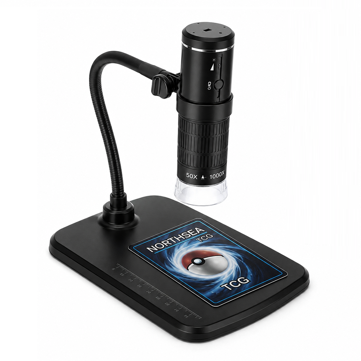 X5 NorthSea X5 – WiFi Digitale Microscoop voor TCG Kaartinspectie – 1080p – Tot 1000x – iOS & Android - Afbeelding 1