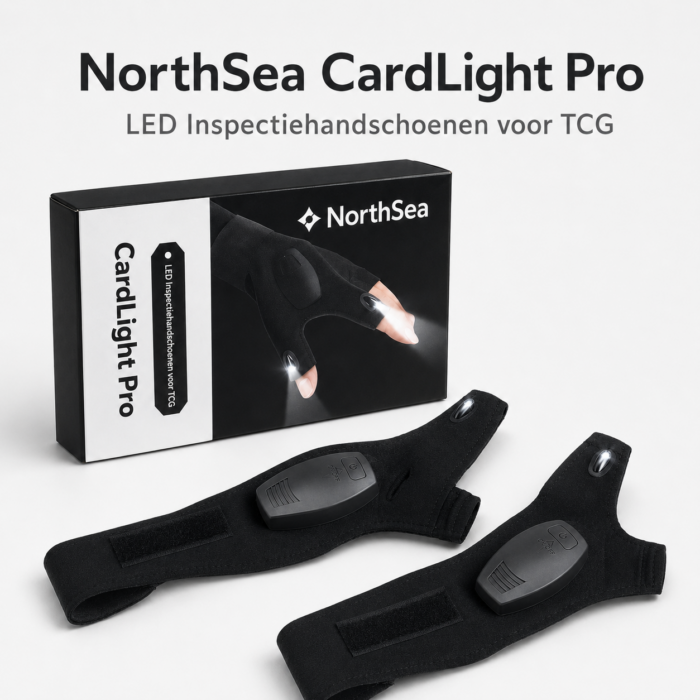 NorthSea CardLight Pro – LED Inspectiehandschoenen voor TCG Kaarten – Handsfree Kaartinspectie – Oplaadbaar - Afbeelding 10