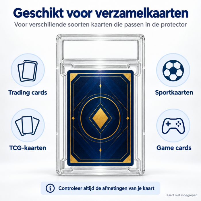 NorthSea SlabGuard 35PT – Trading Card Slab Protector – Transparante Kaarthouder - Afbeelding 3
