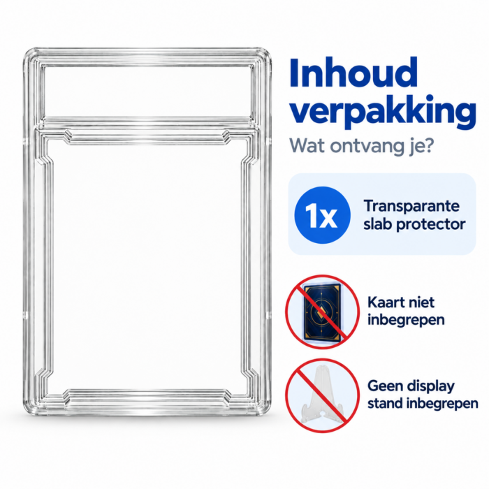 NorthSea SlabGuard 35PT – Trading Card Slab Protector – Transparante Kaarthouder - Afbeelding 7