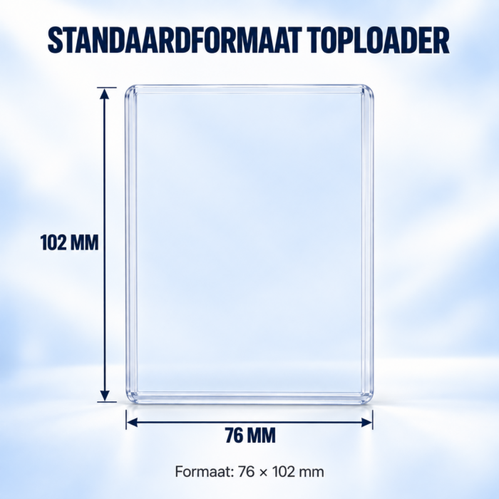 NorthSeaTCG ShieldLock Toploaders – 5 Stuks – Met Beschermfolie – Transparante Harde Kaarthouders 76 × 102 mm - Afbeelding 4